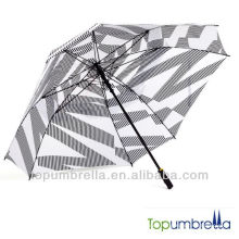 36 inch super big wind-resistant good quality golf umbrella wholesale promotion with brand design